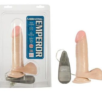 Emperor Vibrating Beige 6 inch