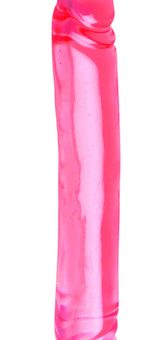 Translucence 12 inch smooth double dildo