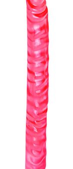 Translucence Slim Jim Duo Double Dong 17.5 Inch - Pink