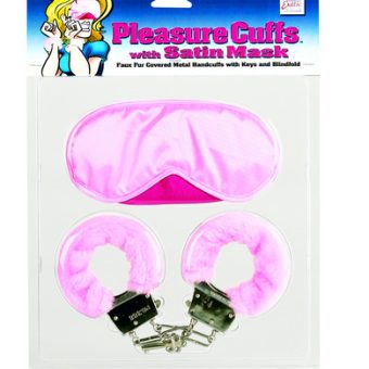 Pleasure Cuffs with Satin Mask