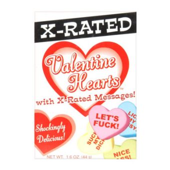 X-rated valentine candy - 1.6 oz box