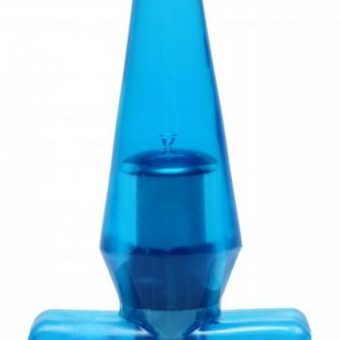 Mini Butt Plug Vibe Blue