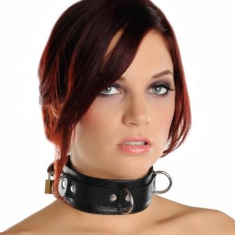 Strict Leather Deluxe Locking Collar Black