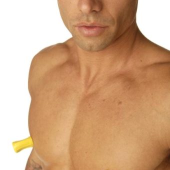Snake Bite Nipple Suckers Yellow