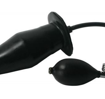 Super Large Inflatable Butt Plug Black