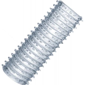 The Handjob Texture Sleeve Clear