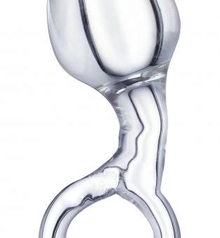 Devi Glass Plug Clear
