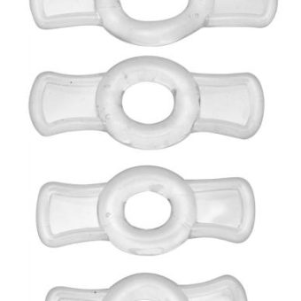 Size Matters Endurance Penis Ring Set Clear