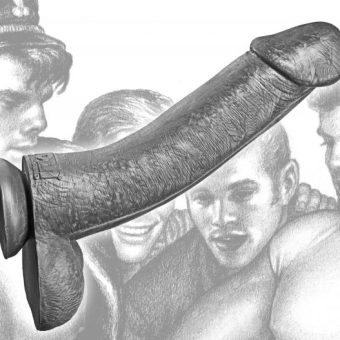 Tom Of Finland Kake Cock 12 Inches Silicone Dildo