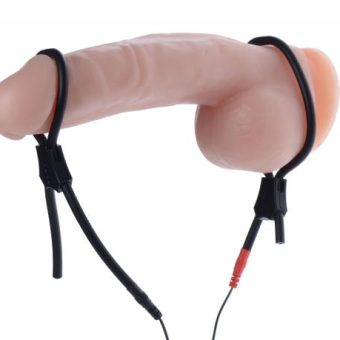 Vigor II C@ck And Ball Ties And Frenum Electro Stimulator