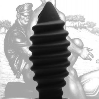 Tom Of Finland Screw U Anal Plug Black