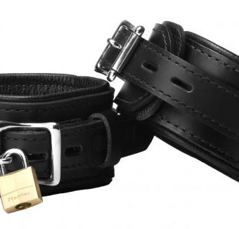 Strict Leather Premium Locking Wrist Cuffs