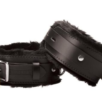 Strict Leather Premium Fur Lined Wrist Cuffs