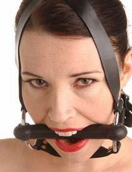 Strict Leather Locking Silicone Trainer Gag
