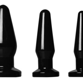 Black Anal Plug Large