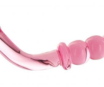 Hamsa Glass Dildo Pink