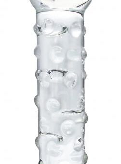 The Ram Glass Dildo Clear