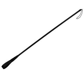 Strict Leather Strip Tip Crop