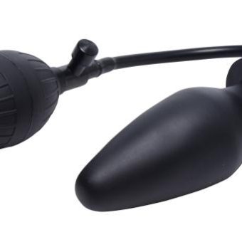 Inflatable Butt Plug Black