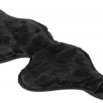 Strict Leather Black Fleece Lined Blindfold