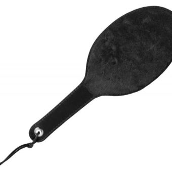 Strict Leather Round Fur Lined Paddle