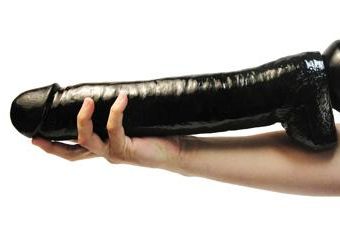 The Black Destroyer Huge 16.5 inches Dildo