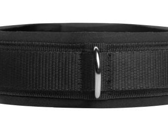 Neoprene Bondage Collar With D-Rings