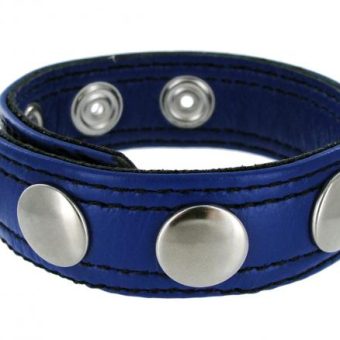 Strict Leather Blue Speed Snap Cock Ring