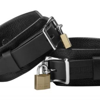 Strict Leather Deluxe Locking Ankle Cuffs