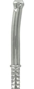 Stainless Steel Phallic Baton