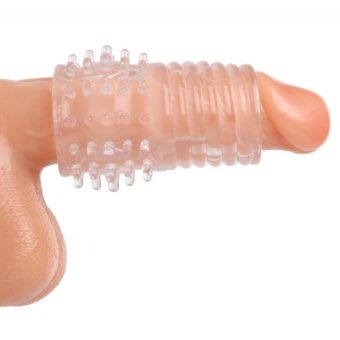 Pig In A Blanket Textured Penis Enlarger Sleeve