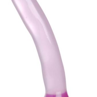 Slim Strap On Harness Dildo Purple