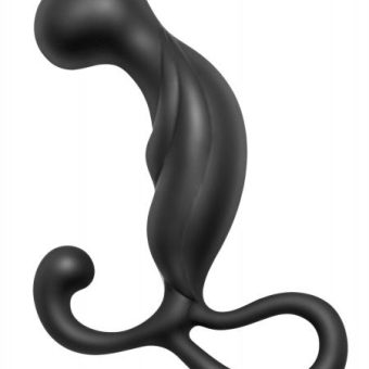 Prostatic Play Pathfinder Prostate Plug Angled Head Black