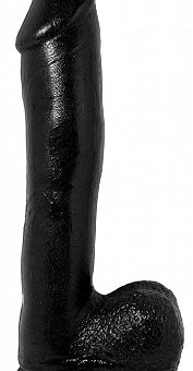 Basix 10in W/Suction Cup Black