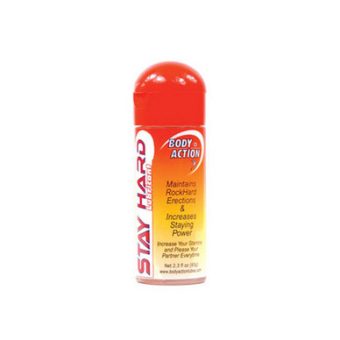 Body action stayhard lubricant - 2.3 oz