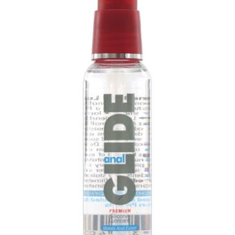 Anal glide silicone lubricant 2 oz pump bottle