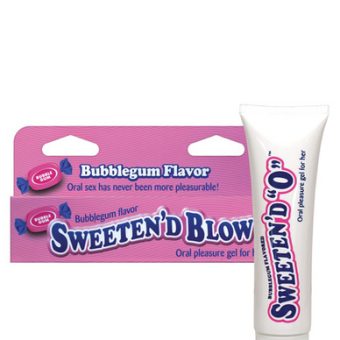 Sweeten D Blow Oral Pleasure Gel Bubble Gum 1.5 oz