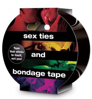 Sex Ties and Bondage Tape Black