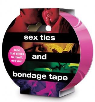 Sex Ties and Bondage Tape Hot Pink