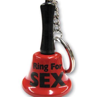 Ring For Sex Keychain Red