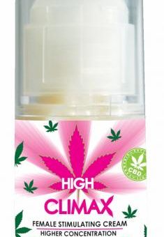 High Climax Female Stimulant with Hemp Seed Oil .5oz 6 Piece Display