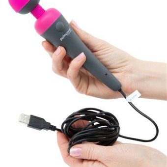 Palm Power Plug & Play Pink Body Massager
