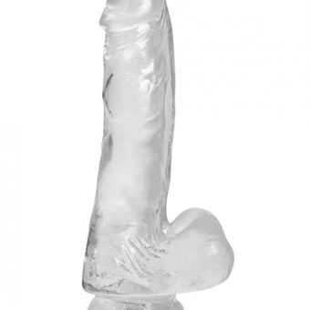 Clear Addiction 7 In Tpe Suction Cup Dong