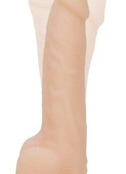 Naked Addiction Rotating & Vibrating Dong Beige