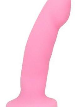 Luxe Cici Pure Silicone Pink Dildo