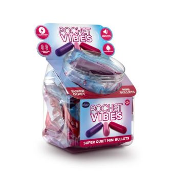 Play With Me Pocket Vibes Fishbowl Display 36 Piece
