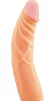 X5 7.5 inches Dildo with Flexible Spine Beige