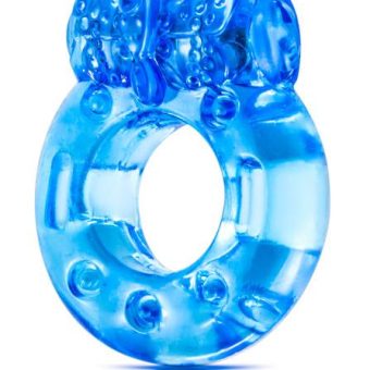 Reusable Vibrating C-ring - Blue