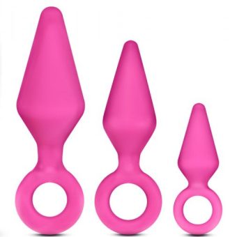 Candy Rimmer Kit Butt Plug Fuchsia Pink