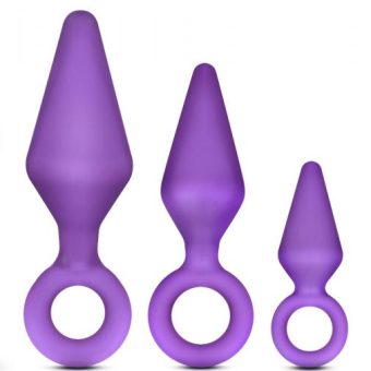 Candy Rimmer Butt Plug Kit Purple
